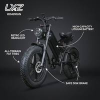 ROADRUN 2026 Moto électrique sportive populaire pour adultes, moteur 48V 500W puissant, autonomie de 150 km