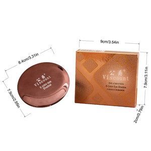 <span class=keywords><strong>Palette</strong></span> <span class=keywords><strong>Ombretti</strong></span> 6 Colori Opachi e Shimmer Impermeabili Lunga Durata 6 Tonalità OEM ODM Private Label Logo Personalizzato Ingrosso - Product Image 1