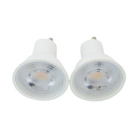 Fabrication professionnelle d'ampoules LED GU10 4W modernes avec COB, indice de protection IP20, Ra>80, pour usage hôtelier