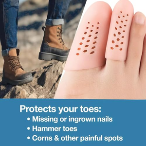 Séparateur d'orteils en silicone ultra-transparent, perforé et respirant, pour la protection des pieds et des soins efficaces des pieds (vente en gros) - Product Image 4