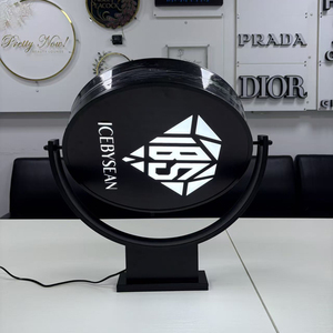 Letrero Luminoso LED Delgado al por Mayor, Logotipo Personalizado, Panel de Exhibición Iluminado Montado en la Pared, Señalización para Tiendas Minoristas y Supermercados - Product Image 4