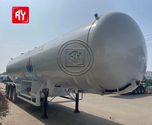 Camiones Cisterna de Gas Licuado de Petróleo de <span class=keywords><strong>Tres</strong></span> <span class=keywords><strong>Ejes</strong></span> de Alta Calidad de China, Utilizados Principalmente para el Transporte de Gas Licuado de Petróleo - Product Image 3
