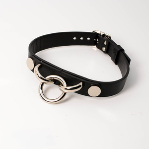 Collar Sexy <span class=keywords><strong>para</strong></span> hombres y mujeres, Gargantilla, collar, herramienta de entrenamiento, esclavo k9, herramientas sexuales BDSM, collar de Bondage - Product Image 1