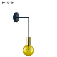 Mini applique murale moderne et plafonnier LED d'intérieur, éclairage mural LED RGB long pour extérieur, lampe murale LED pour chambre à coucher