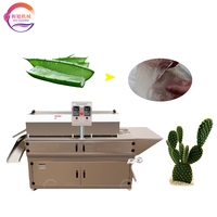 Nieuwe Product Automatische Aloë Vera Peeling Machine Cactus Huid Verwijderen Machine