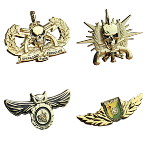 Quà lưu niệm thủ công trong không khí quan sát tất nhiên men Pin kim loại huy hiệu thí điểm cánh Huy Hiệu Đại Bàng với mạ Quà Tặng biểu tượng - Product Image 1