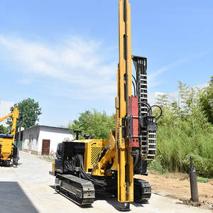 Máquina de apisonamiento de orugas solar hidráulica HXR7 de alta eficiencia, Unidad de apilamiento de tornillo diésel para instalación de pila helicoidal, nuevo motor - Product Image 6