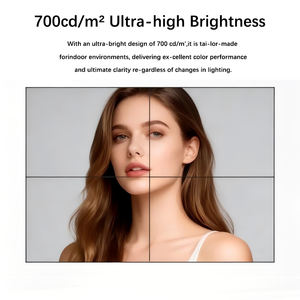 65インチ、75インチ、85インチの超狭額縁LCDスプライシングスクリーン、地下鉄/空港やショッピングモールに最適なLCDビデオウォール - Product Image 3