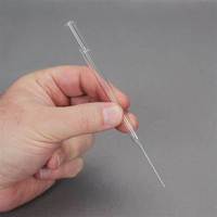 Pipettes de laboratoire en verre borosilicate Pipette Pasteur en verre 150mm avec coton