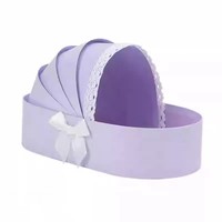 Berceau pour bébé boîte-cadeau en papier articles cadeaux d'anniversaire faveur bébé douche souvenirs cadeaux