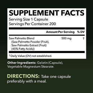 Suplemento de <span class=keywords><strong>Saw</strong></span> <span class=keywords><strong>Palmetto</strong></span> Orgánico de Alta Calidad para la Salud de la Próstata Masculina, Promueve la Función del Tracto Urinario, las Mejores Cápsulas de <span class=keywords><strong>Saw</strong></span> <span class=keywords><strong>Palmetto</strong></span> - Product Image 3