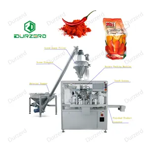 Low Cost Rotary Preformed Pouch Packaging Machine Rotary Give Bag Packaging Machine Rotary Filling Machine