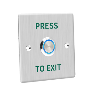 Zutrittskontrollsystem Ausgangsknopf Metallischer Edelstahl-Druckknopf mit LED-Licht Türöffner <span class=keywords><strong>Push</strong></span>-to-Exit-Taste - Product Image 5