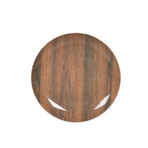 Wood Grain Look Plastic <strong>Melamine</strong> Table Ware, Outdoor <strong>Picnic</strong> Dinnerware <strong>Melamine</strong> Dinar <strong>Set</strong> - Product Image 2