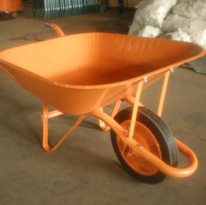 130kgs लोड 65l wheelbarrow मॉडल wb6200 निर्माण और निर्माण व्हील बैरो ठोस व्हील बैरो - Product Image 4