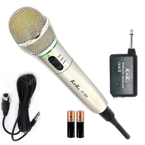 Sanda <b>Wireless</b> Microphone SD 2110 Professional Vocal <b>Mic</b> With Receiver And Cable For Karaoke And Live Performance - Product Image 1