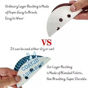 أقراص صنفرة على شكل ماسي ، قرص صنفرة مستديرة من من من من من أجل السنفرة المدارية لأعمال الحجر - Product Image 4