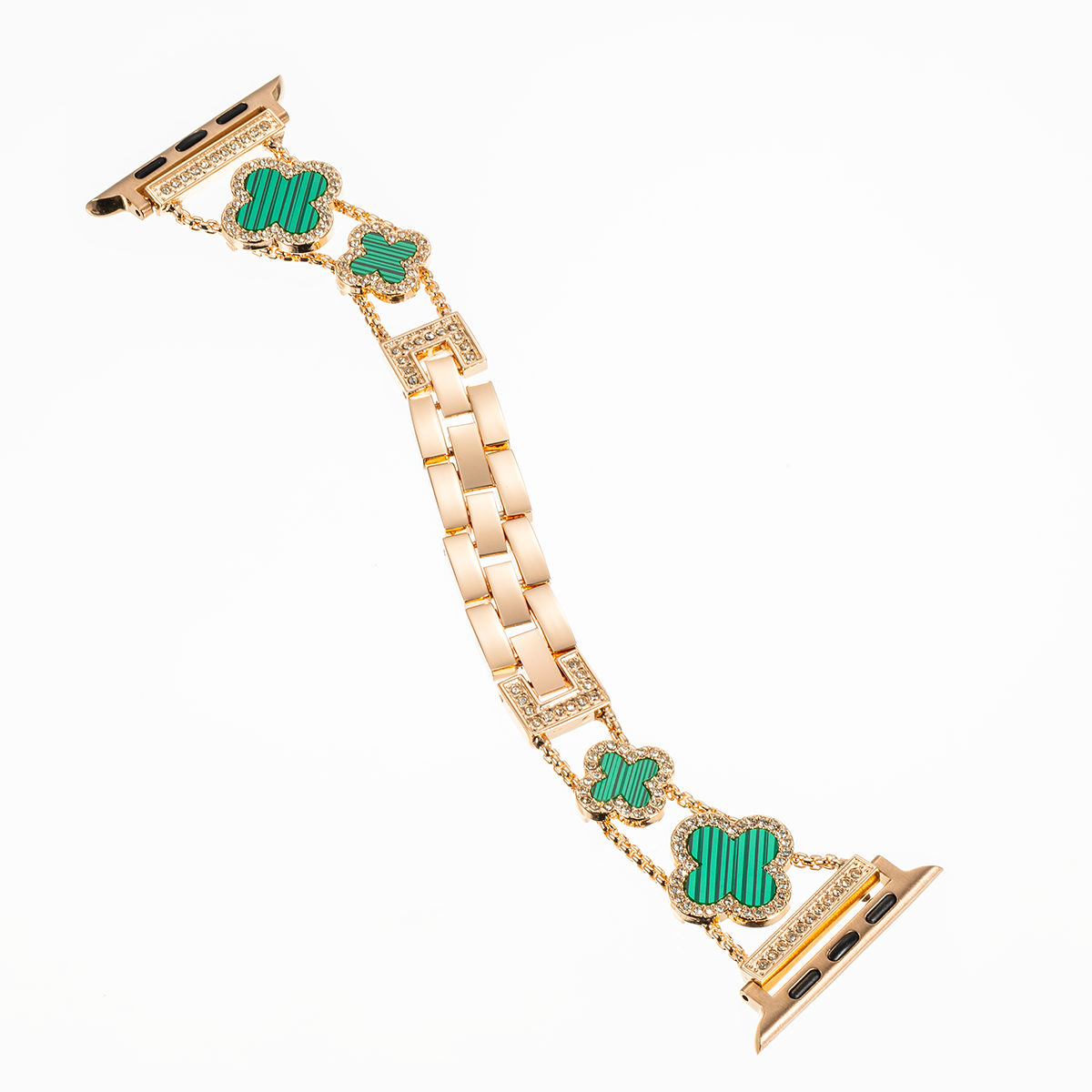 Oro rosa con il verde