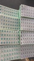 Mahjong américain de luxe personnalisé, tuiles en acrylique vert, design moderne, fabrication OEM, vente en gros