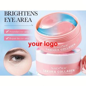 <span class=keywords><strong>règle</strong></span> flexible, outil de mesure 	   Masque pour les yeux en hydrogel à la fleur de cerisier, collagène organique, soin de la peau, vente en gros OEM Sadoer. - Product Image 1