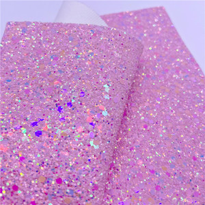 Chunky long lanh vải với cảm thấy ủng hộ cho long lanh Giày da tổng hợp loại sản phẩm - Product Image 5