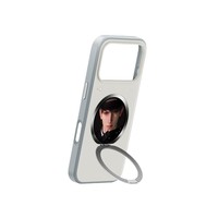 Étui de téléphone intelligent avec écran intégré et béquille magnétique pour Apple iPhone 17 17 Pro Max, assistance selfie