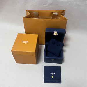 Factory Wholesale In Stock Custom Brand <b>Earring</b> <b>Box</b> Luxury With Packaging <b>Gift</b> Bag For Women, Fashion Brand jewelry <b>box</b> - Product Image 1