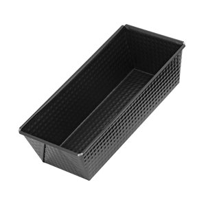 25cm Black Metallic Line Plumcake and Bread Mould Essential <b>Cake</b> <b>Tools</b> - Product Image 1