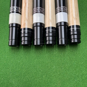 Queue de billard noire <span class=keywords><strong>8</strong></span> Big Head, neuf boules, billard chinois noir huit, érable 13 mm, double section, junior américain, queue de billard de compétition - Product Image 4