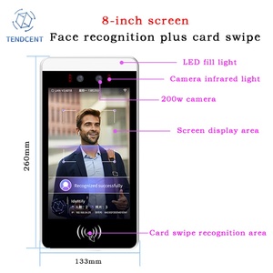 Tendcent Android 11 Biometric Facial Recognition Touch Screen Memory Card Attendance System NFC Integration Logo OEM/ODM <b>Wi</b>-<b>Fi</b> - Product Image 6