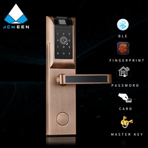 ANSI Mortise Khóa Cửa Mật Khẩu Kiểm Soát Ứng Dụng Di Động Ble Vân Tay Sinh Trắc Học - Product Image 3
