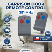 Control Remoto para Puerta de Garaje Garrison TX1 TX2 TX3 TX4 TX5 LK-102R2 LK-102RC LK-102RM, Transmisor Manual de 300-400MHz