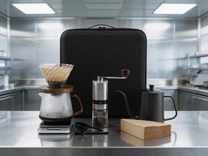 Juego de Molinillo de <span class=keywords><strong>Café</strong></span> Portátil para el Hogar y Cafeterías - Tetera de 600 ml, Gotero, Bolsa de Viaje - Entrega Global en 3s - Product Image 1