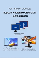 22inch Factory Wholesale OEM Full 1080P Desktop PC LCD Monitor with HDR and DP for Home Office Games