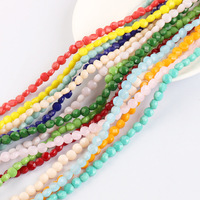 Vente en gros de perles de verre cristal de 8mm pour la fabrication de bijoux et de perles de verre au chalumeau