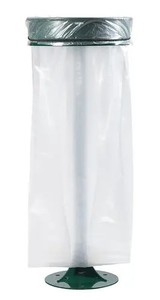 JH-Mech Support de sacs à gazon et à feuilles facile à utiliser Support de sac poubelle en métal robuste et facile à installer - Product Image 4