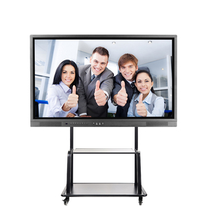 Multi touch 55 65 75 86 100 pulgadas led interacción pizarra inteligente de pantalla táctil tv para conferencias y reuniones - Product Image 1