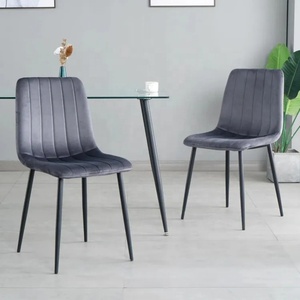 Mobilier <span class=keywords><strong>de</strong></span> salle à manger nordique moderne chaise <span class=keywords><strong>en</strong></span> <span class=keywords><strong>tissu</strong></span> table à manger ensemble <span class=keywords><strong>6</strong></span> <span class=keywords><strong>chaises</strong></span> - Product Image 3
