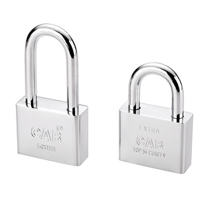 CAB Extra Security <b>Padlock</b> 304A Steel Rectangular Door Lock Waterproof IP65 Single Lever Home Use - Product Image 2