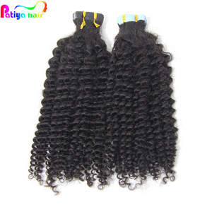 Compre en Línea en Alibaba Productos Capilares Patiya de China: Extensiones de Cabello Humano Rizado Afro Peruano con Cintas Adhesivas Fuertes - Product Image 3
