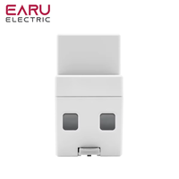 Compteur d'énergie électrique monophasé numérique LCD EARU 230V, compteur d'énergie électrique numérique KWH, compteur d'électricité numérique, rail DIN DDS663