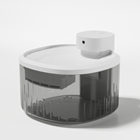 Bol d'eau pour animaux de compagnie populaire à filtration multi-étapes, fonctionnement silencieux, grande capacité, anti-déversement, cycle d'induction, pour appartement
