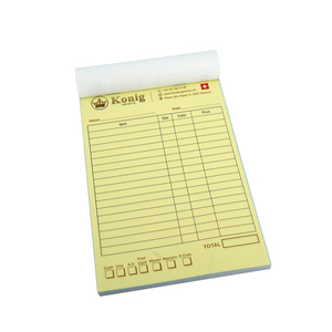 Tùy chỉnh kích thước nhỏ carbonless hóa đơn cuốn sách giấy kraft Bìa mềm in offset biểu tượng tùy chỉnh giấy bìa in ấn sản phẩm - Product Image 3