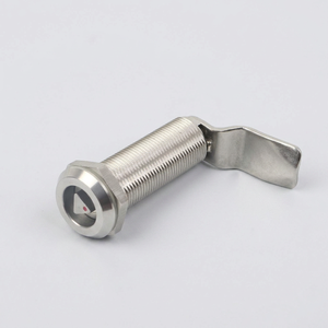 Adjustable Quarter Turn Cam <b>Lock</b> Stainless Steel Tubular & Triangular <b>Key</b> Cylinder <b>Lock</b> for Tool Boxes and Power Distribution - Product Image 4