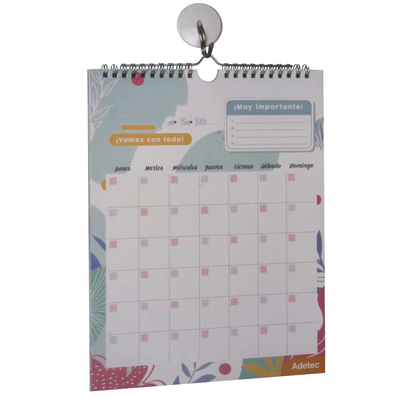 Fridge Wall Calendar 2025 Calendar 12 or 18 Months Hanging Planner 15" x 12", Magnetic Calendar for Refrigerator, Cute Stickers