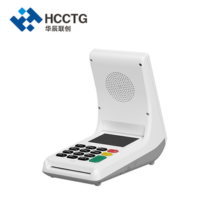 4G Frente NFC sem contato 2D pequeno leitor <span class=keywords><strong>QR</strong></span> POS dinâmico <span class=keywords><strong>QR</strong></span> <span class=keywords><strong>Code</strong></span> pagamento Speaker com Wifi Z45 - Product Image 3