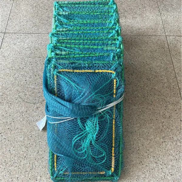 Venta caliente estilo trampa de pesca jaula de pesca dragón Bubu trampa de Camarón con 23*38CM 31 marco 9 metros 5kg