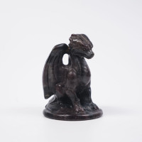 Ensemble de figurines de dragon sculptées en cristal naturel, statue d'animal en cristal sculptée à la main, décoration de maison, cadeau de guérison Reiki