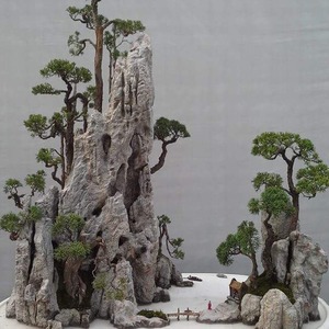 Haute Simulation Chinois Zen Intérieur Modèle Chambre <span class=keywords><strong>Suspension</strong></span> Ornements Bienvenue Pin Thuja Plante Verte Intérieur <span class=keywords><strong>Suspension</strong></span> En Plastique - Product Image 3