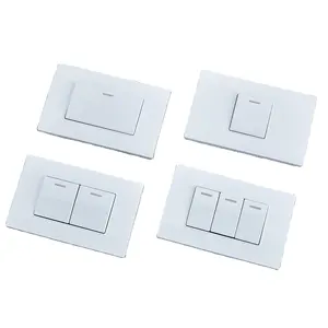 AK SERIES WHITE Factory Supply American Standard Wall Switch Electric Light House USA Switches